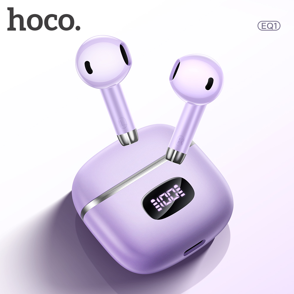 Audio Music Apple - HOCO EQ1 Bluetooth 5.3 Earphone LED