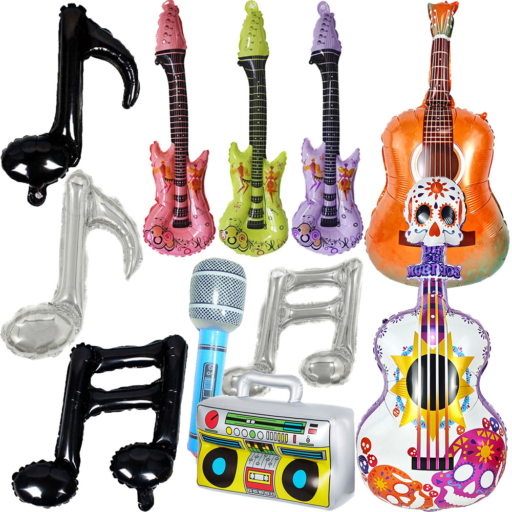 Music Themed Party Balloon Set - Audio Music Notes ulasan dan harga