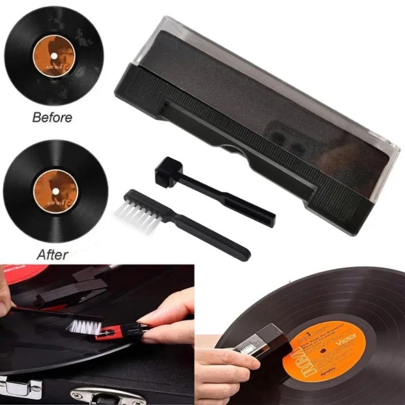 Antistatic Vinyl Record Cleane - Audio Music Remover Free ulasan dan harga