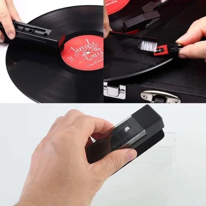 Antistatic Vinyl Record Cleane - Audio Music Remover Free ulasan dan harga