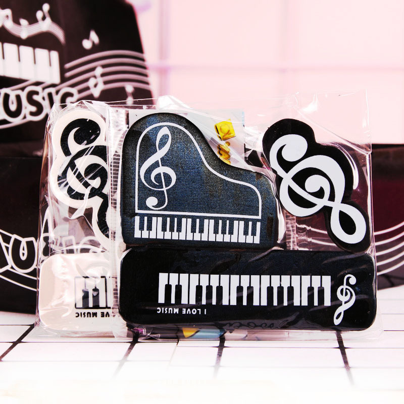 3Pcs/Set Creative Musical Pian - Audio Music Notes ulasan dan harga