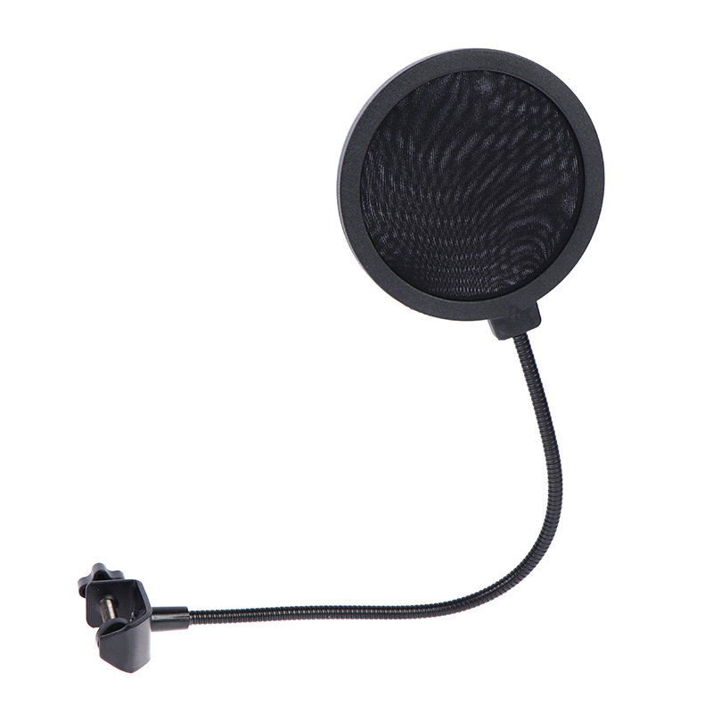 1Pcs Microphone Pop Filte Doub - Recording Pop Filter ulasan dan harga