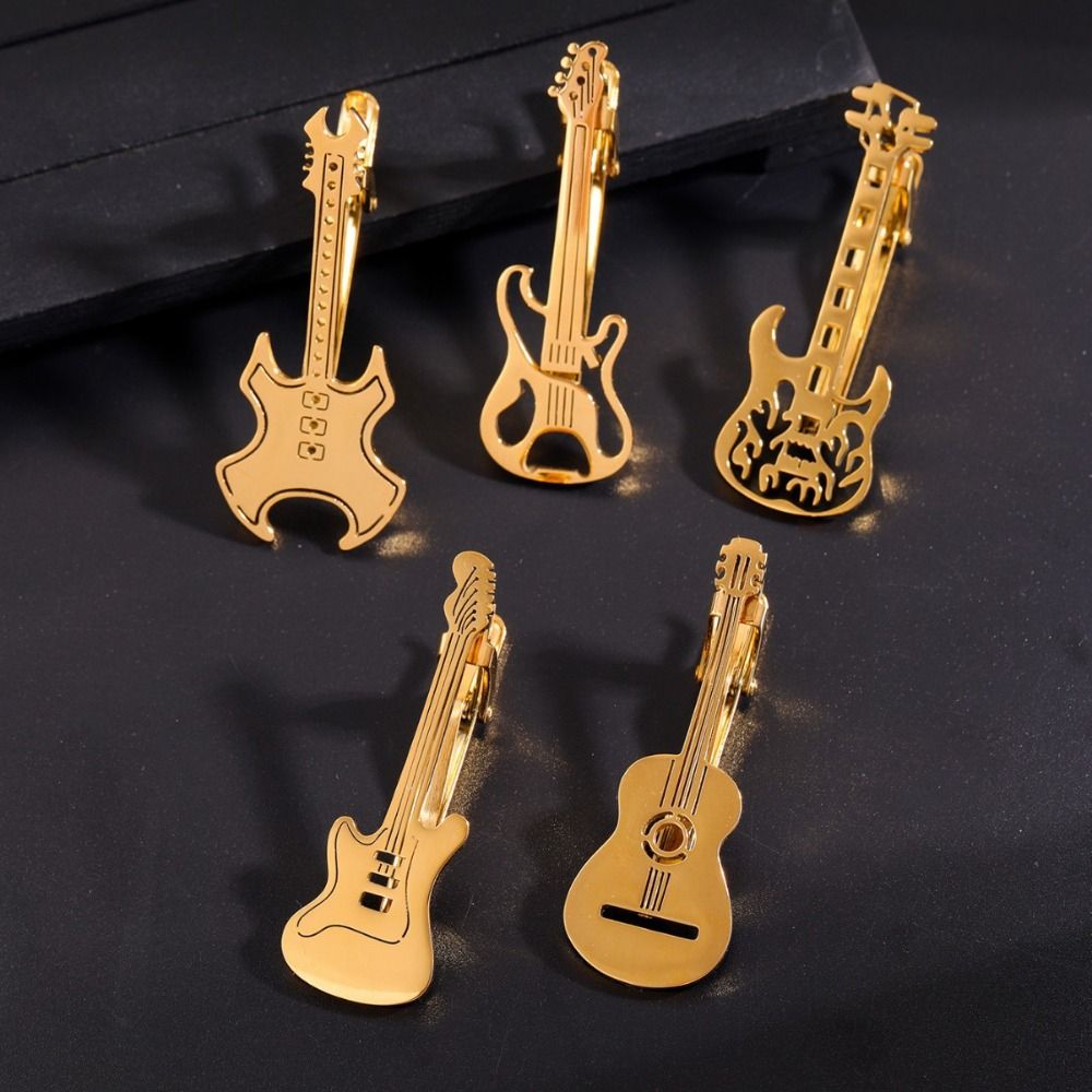 Fashion Treble Clef Guitar Tie - Audio Music Notes ulasan dan harga