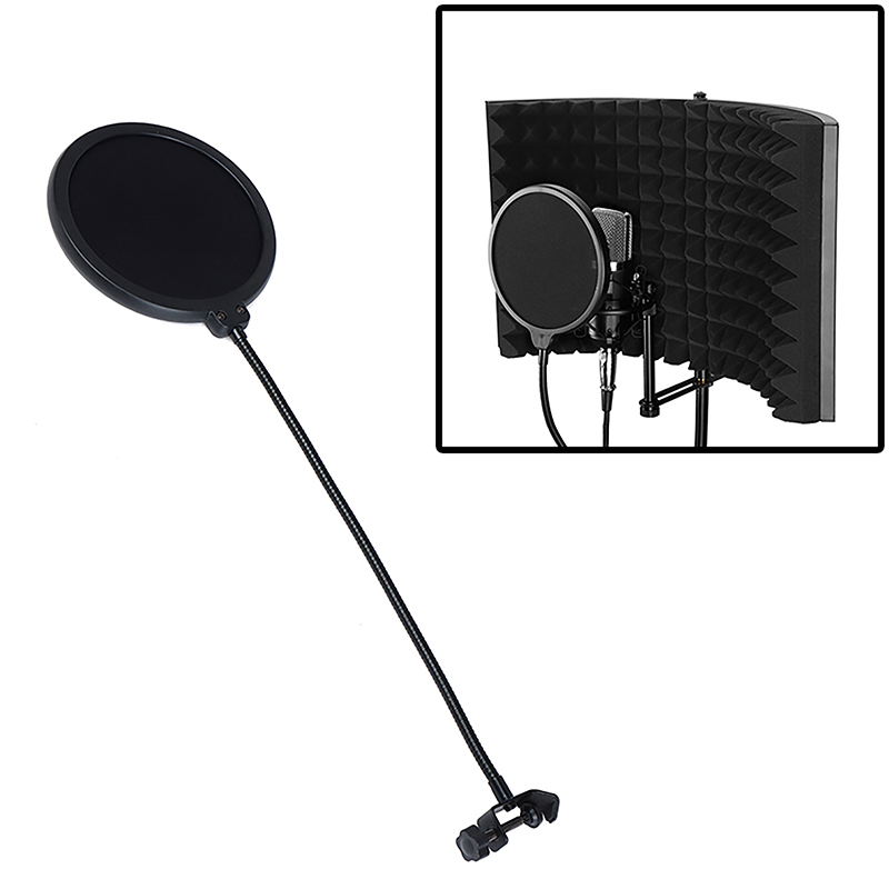 Mic Shield For Speaking Record - Recording Pop Filter ulasan dan harga