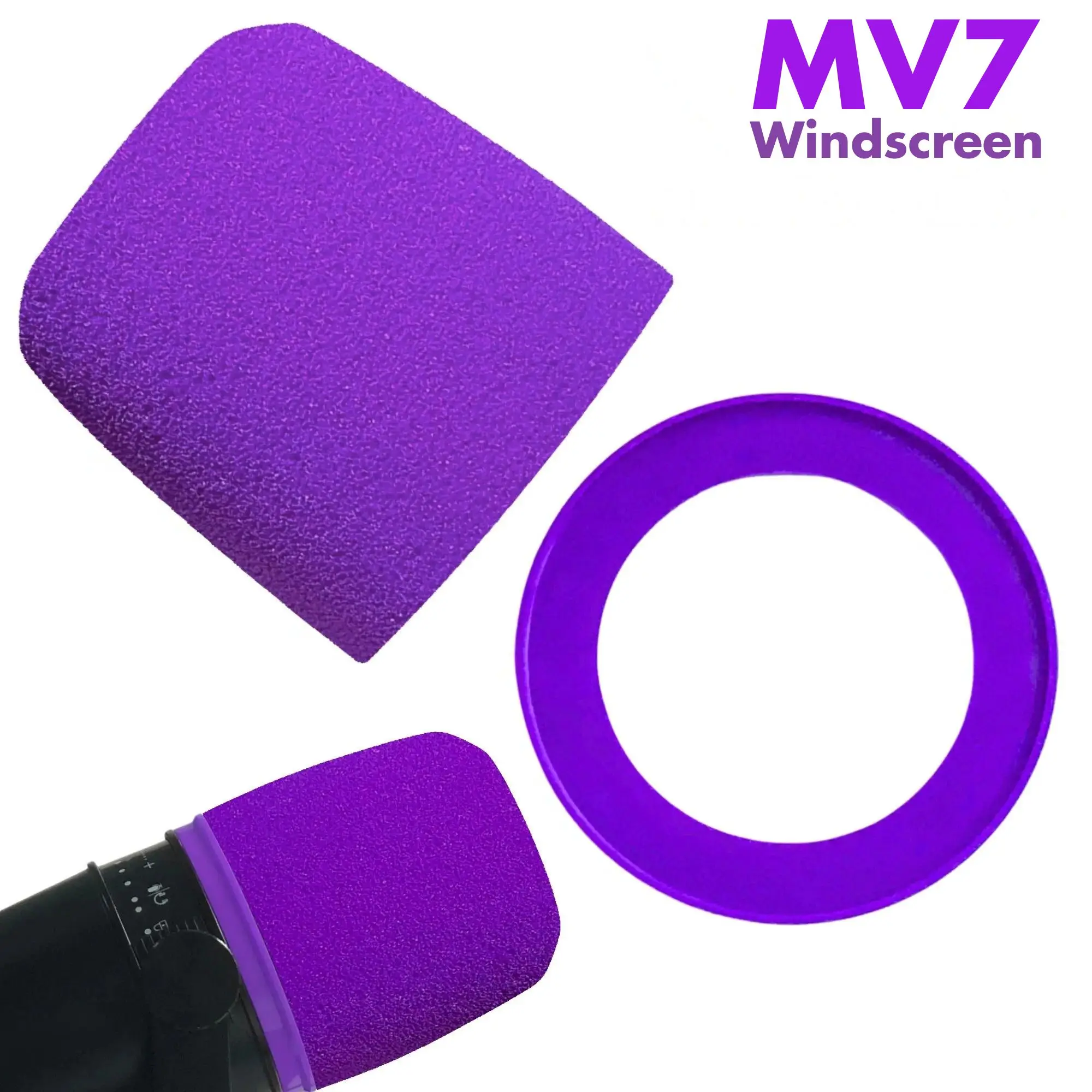 MV7 Foam for Shure MV7, MV7i,  - Recording Pop Filter ulasan dan harga
