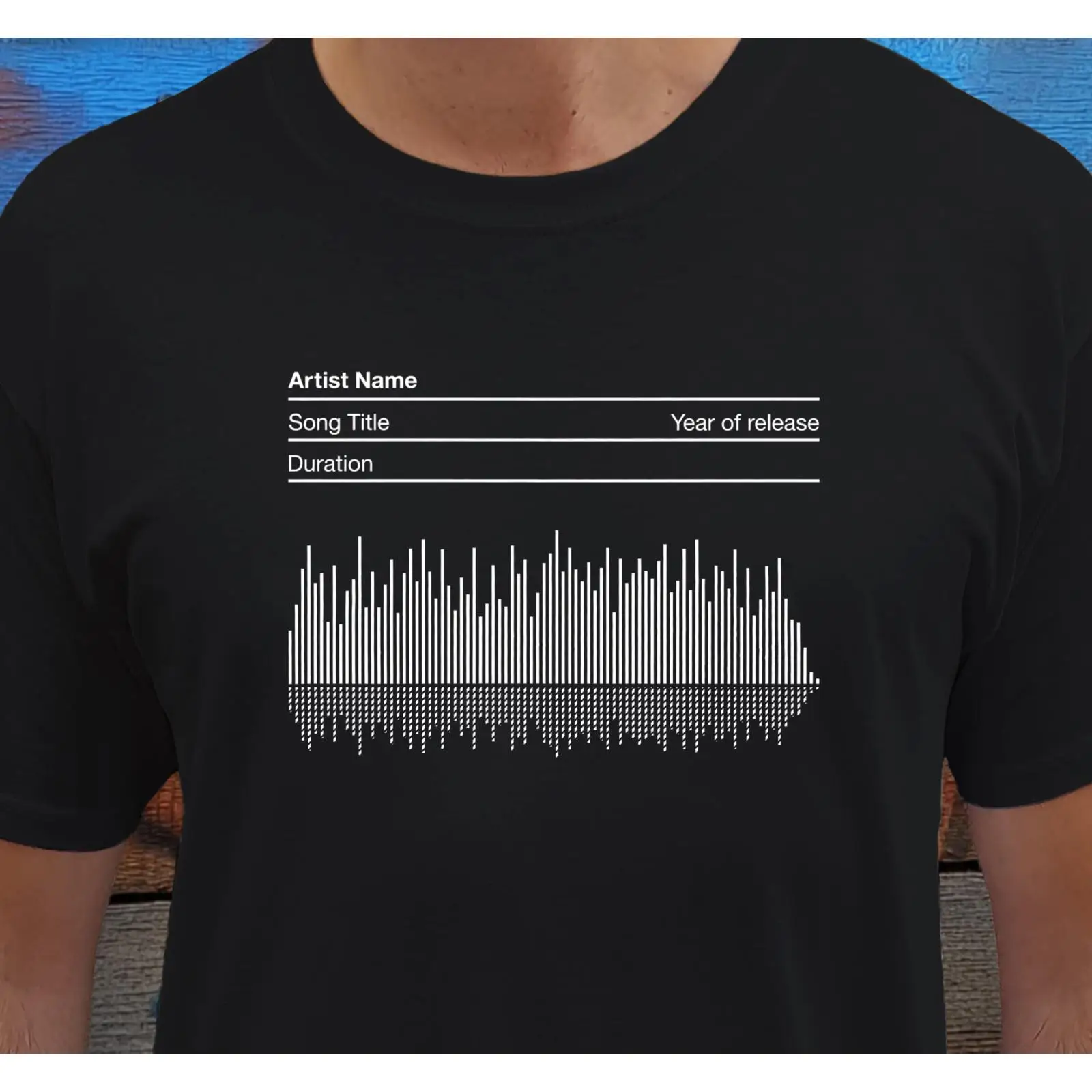 Personalised Soundwave T Shirt - Audio Music Songs ulasan dan harga