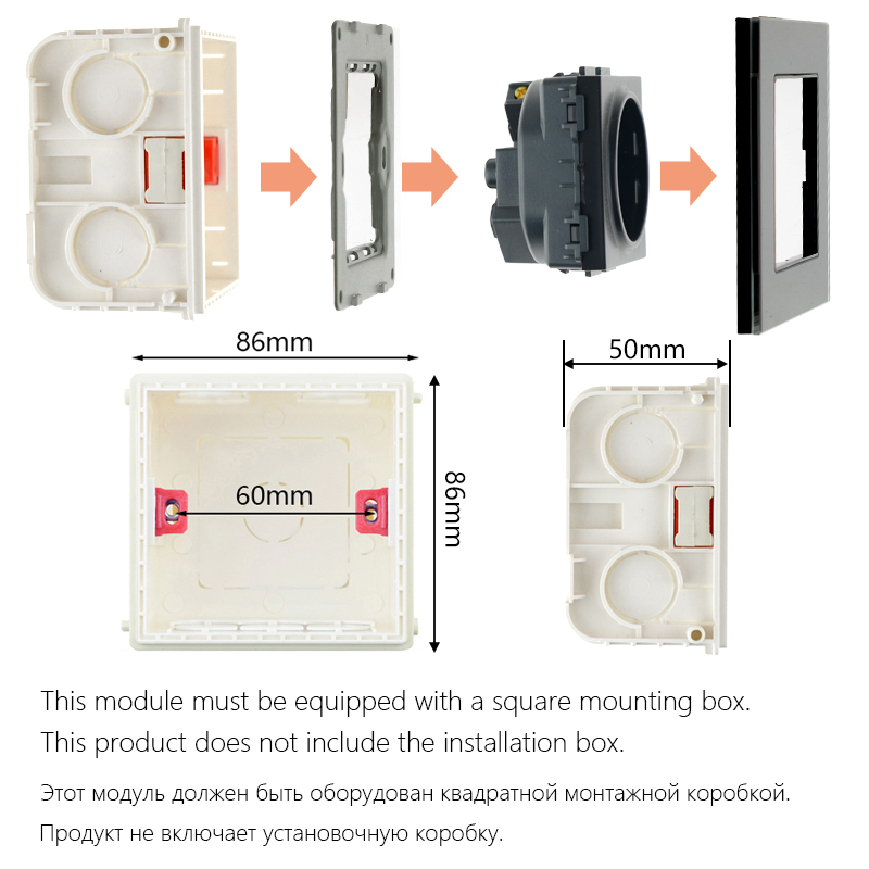 Wall Socket Audio Socket Termi - Audio Music Notes ulasan dan harga