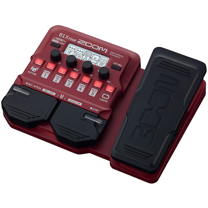 ZOOM B1X FOUR Bass Multi-Effec - Looper Pedal Guitar ulasan dan harga