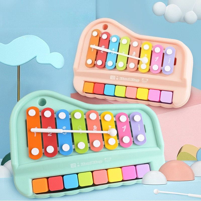 8-Note Xylophone Piano 2-in-1  - Audio Music Notes ulasan dan harga