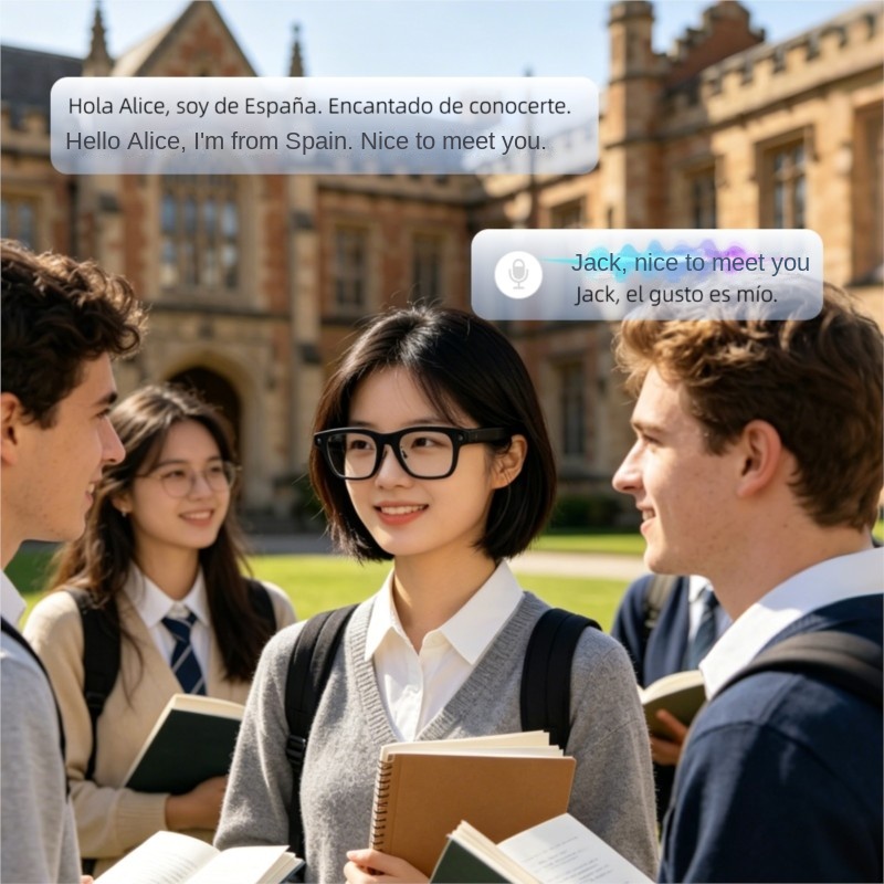 OLOIU Echowear Smart AI Smart  - Audio Music Notes ulasan dan harga