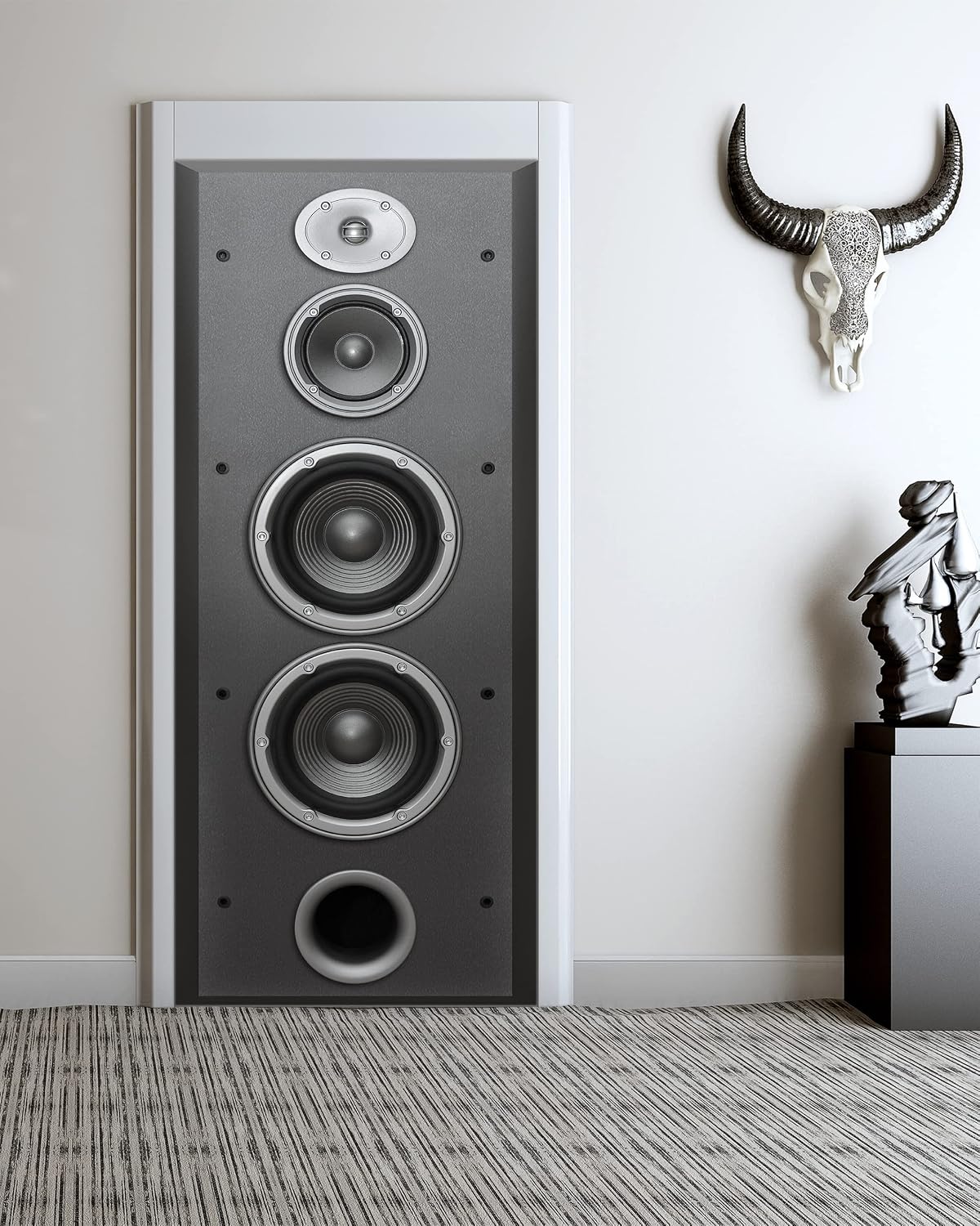 Speaker Door Sticker Music Aud - Audio Music Remover Free ulasan dan harga