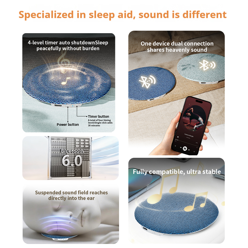 Bluetooth 6.0 Pillow Speaker f - Audio Music Apple ulasan dan harga