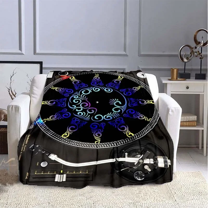 Music DJ Flannel Throw Blanket - Audio Music King ulasan dan harga