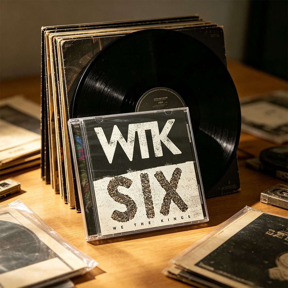 CD 'SIX' We The Kings Pop Rock - Audio Music King ulasan dan harga