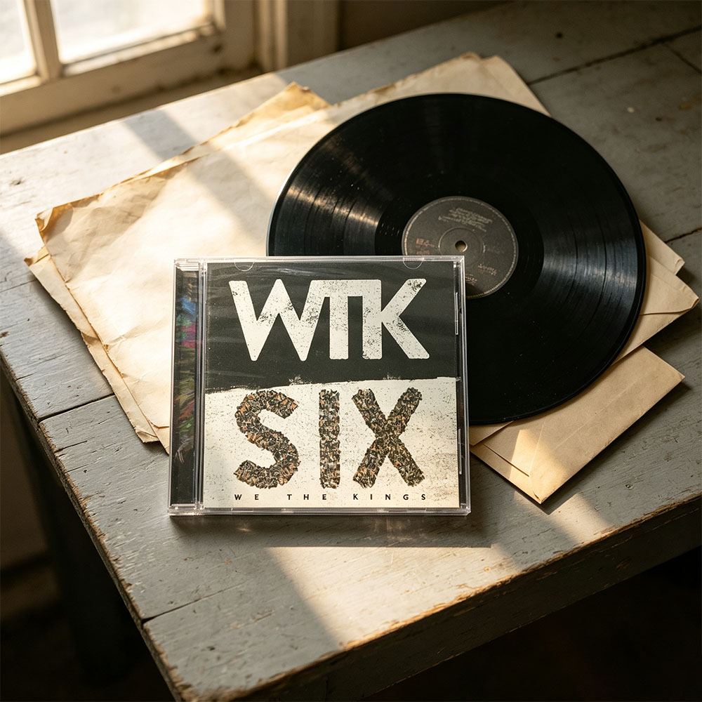 CD 'SIX' We The Kings Pop Rock - Audio Music King ulasan dan harga