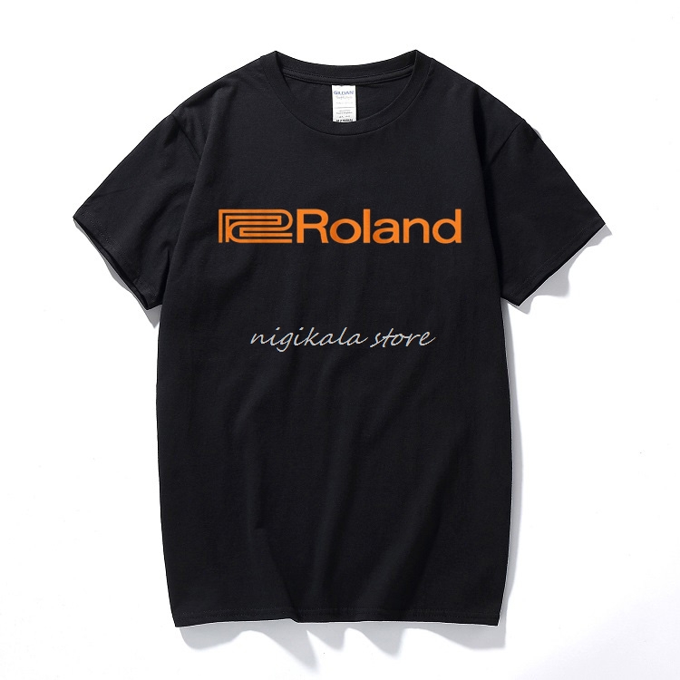 Roland Logo T Shirt Music Syst - Audio Music Logo ulasan dan harga