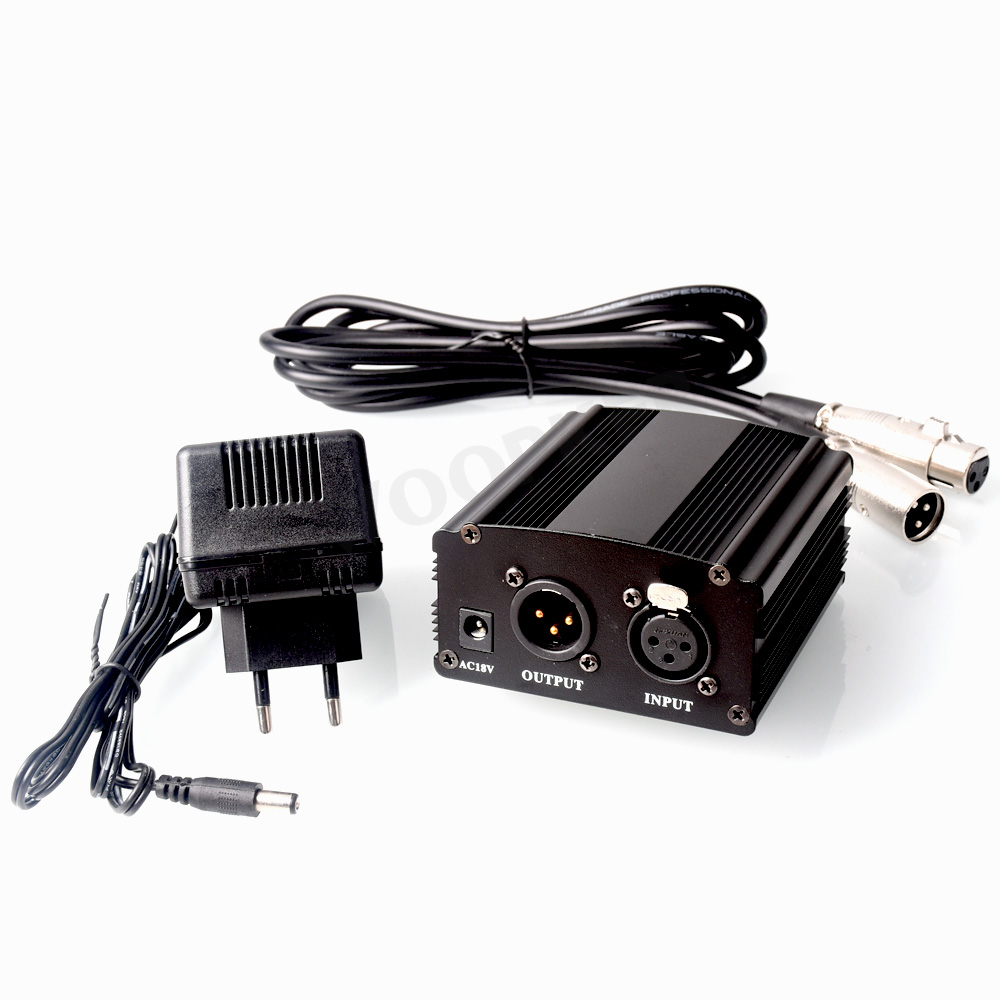 Woopker 48V Phantom Power Supp - Xlr Microphone Condenser ulasan dan harga