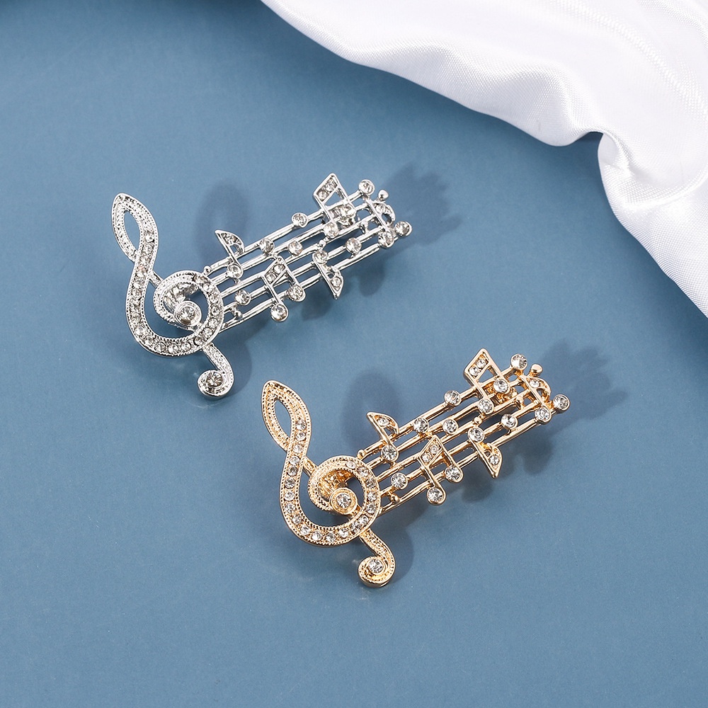 Exquisite Rhinestone Music Not - Audio Music Notes ulasan dan harga